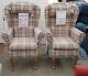 Shackletons Edinburgh Wing Back Fireside Chair Free Accessories And Pos Delivery