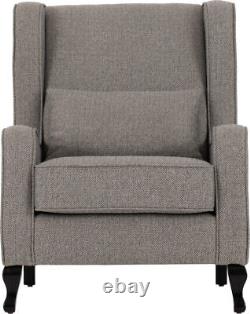 Sherborne Fireside Chair Grey Fabric