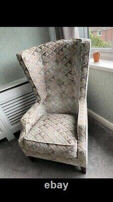 Stunning Winged Back/Fireside Design Chair