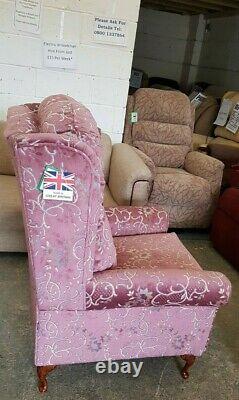 Traditional Classic Wing Back Fireside Chair Possible Delivery