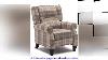 Uk Test Eaton Wing Back Fireside Check Fabric Recliner Armchair Sofa Chair Reclining Cinemabei