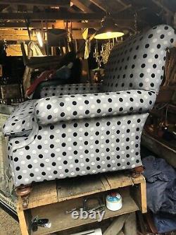 Victorian Armchair Fireside Wingback Tub Chair