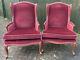 Vintage Fireside Wingback Armchairs Vgc Reupholstery Project -100+ Fabrics