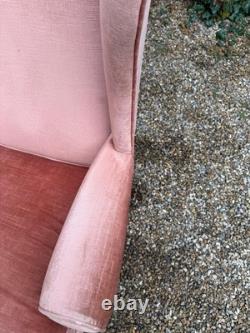 Vintage Parker Knoll Penshurst PK 720- MK 3 Wingback Fireside Salmon Armchair