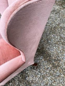 Vintage Parker Knoll Penshurst PK 720- MK 3 Wingback Fireside Salmon Armchair