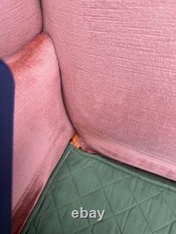 Vintage Parker Knoll Penshurst PK 720- MK 3 Wingback Fireside Salmon Armchair