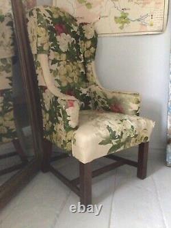 Vintage Wingback Fireside Armchair