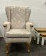 Wingback Hsl Helmsley Fireside Chair Wood Finish Ex Display Local? Rrp£899