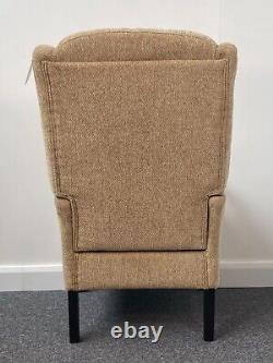 Wentwood Beige High Wingback Armchair Fireside Chair Seat Mobility Back Support