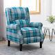 Wing Back Recliner Soft Armchair Sofas Fireside Lounge Chairs Home Living Room