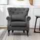 Wing Back Sofa Chair Lounge Tub Occasional Fireside Accent Armchair Sofa Uk