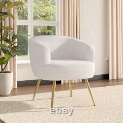 Wing Back Teddy Velvet Sofa Armchair Seater Living Room Bedroom Fireside Chair