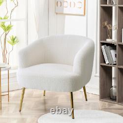 Wing Back Teddy Velvet Sofa Armchair Seater Living Room Bedroom Fireside Chair N