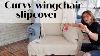 Wing Chair Slipcover Diy