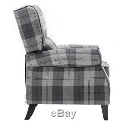 Wing High Back Fireside Lounge Tub Sofa Recliner Chair Armchair Sleep Function