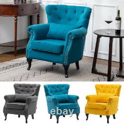 Wing High Back Occasional Fireside Lounge Tub Sofa Chair Accent Armchair Sofa UK